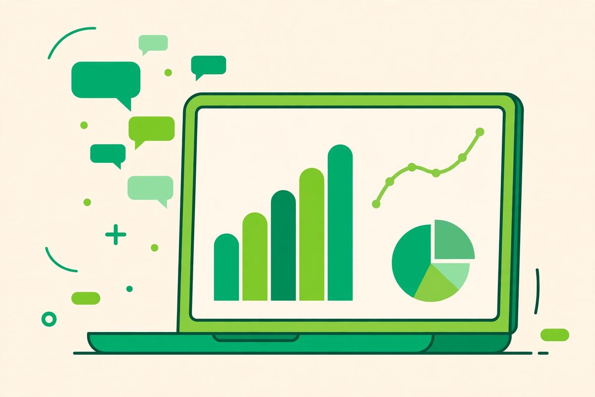 WhatsApp marketing analytics dashboard tracking automation performance, response times and campaign results